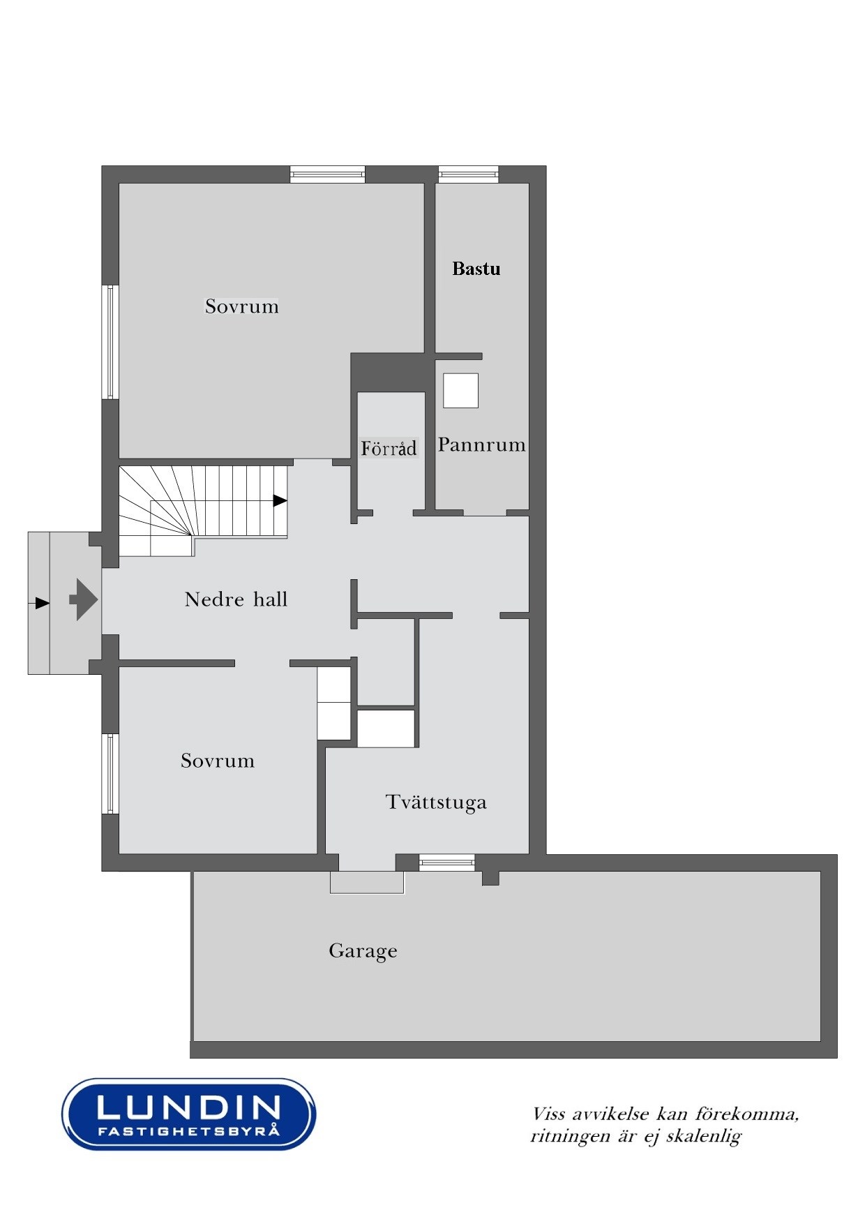 Planritning 1 Tväråsgatan 4