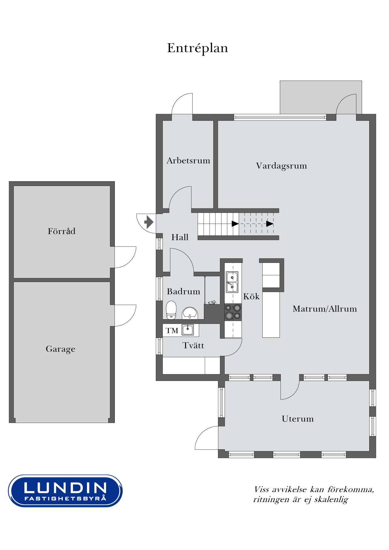 Planlösning entréplan