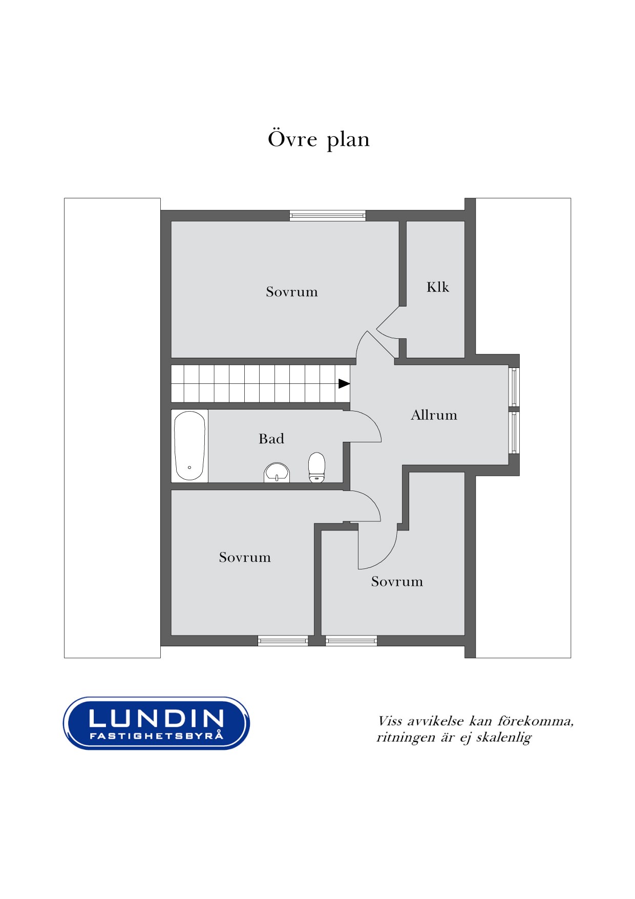 Planlösning övre plan