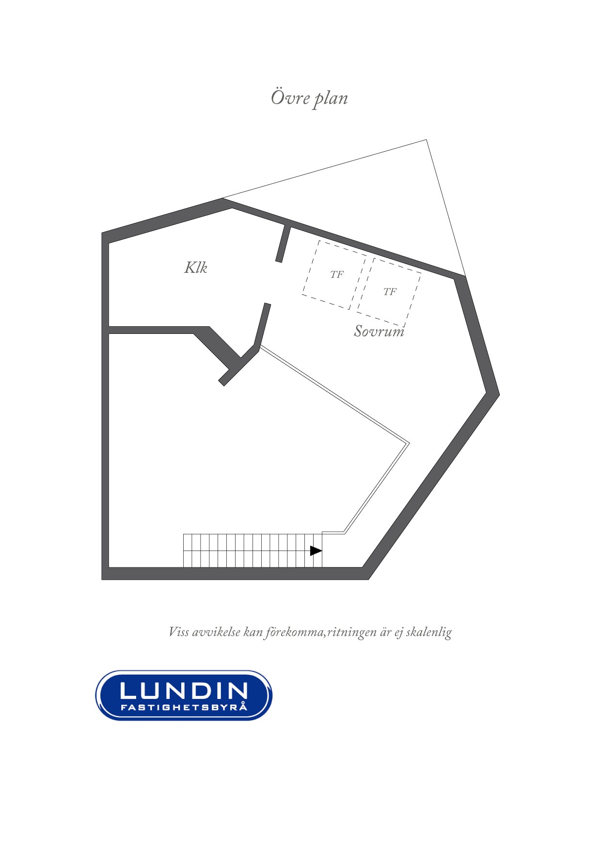 Planlösning övre plan