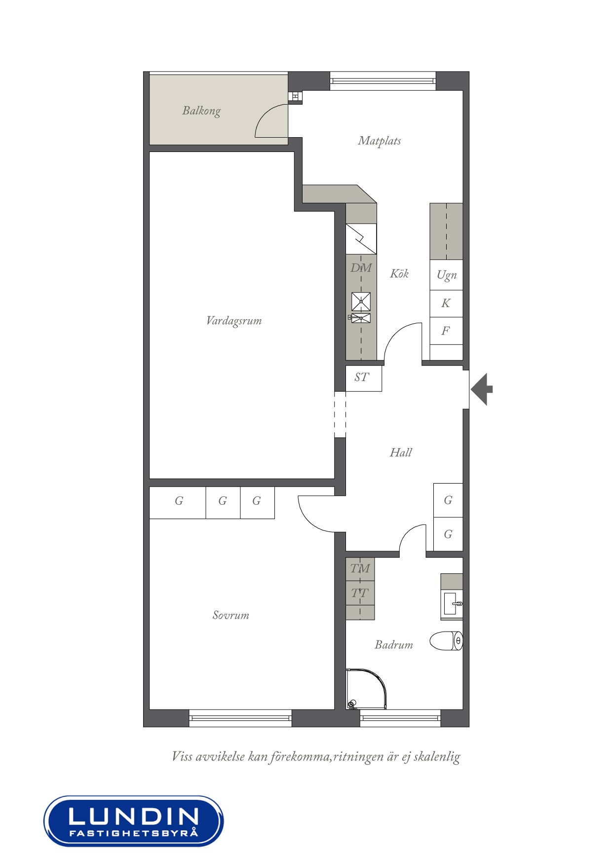 Planritning 1 Beryllgatan 43