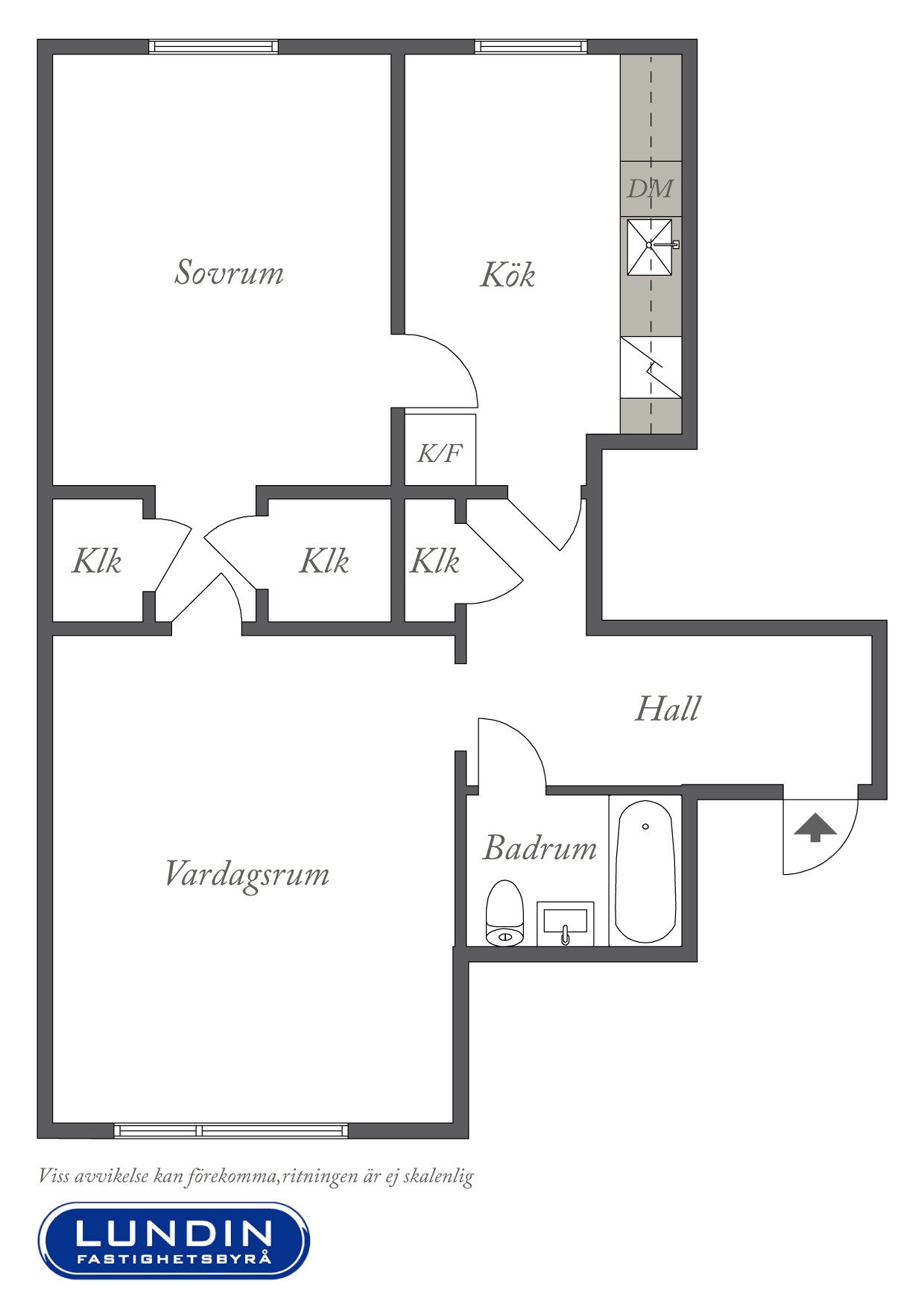 Planritning 1 Rörstrandsgatan 7a