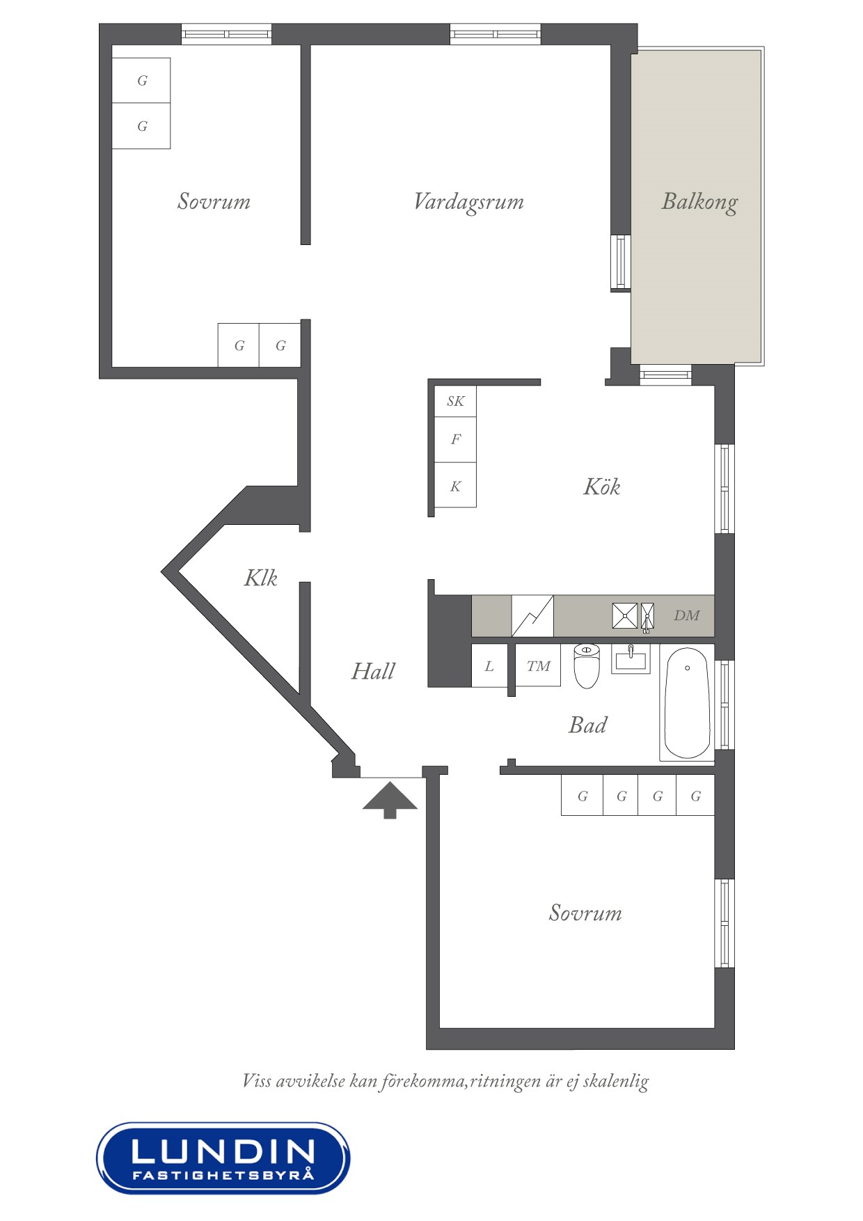 Planritning 1 Nävervägen 6