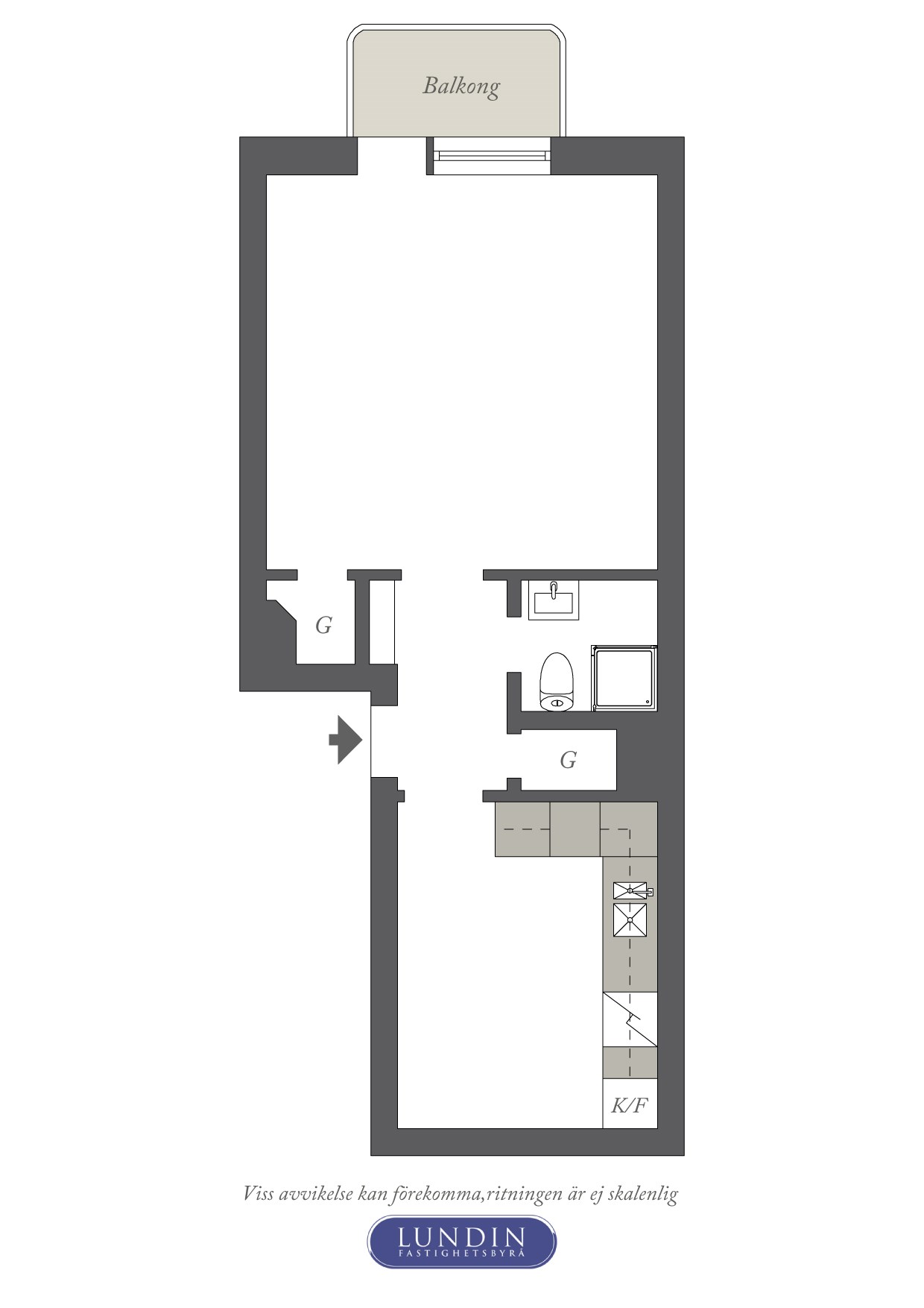 Planritning 1 Oterdahlsgatan 9b