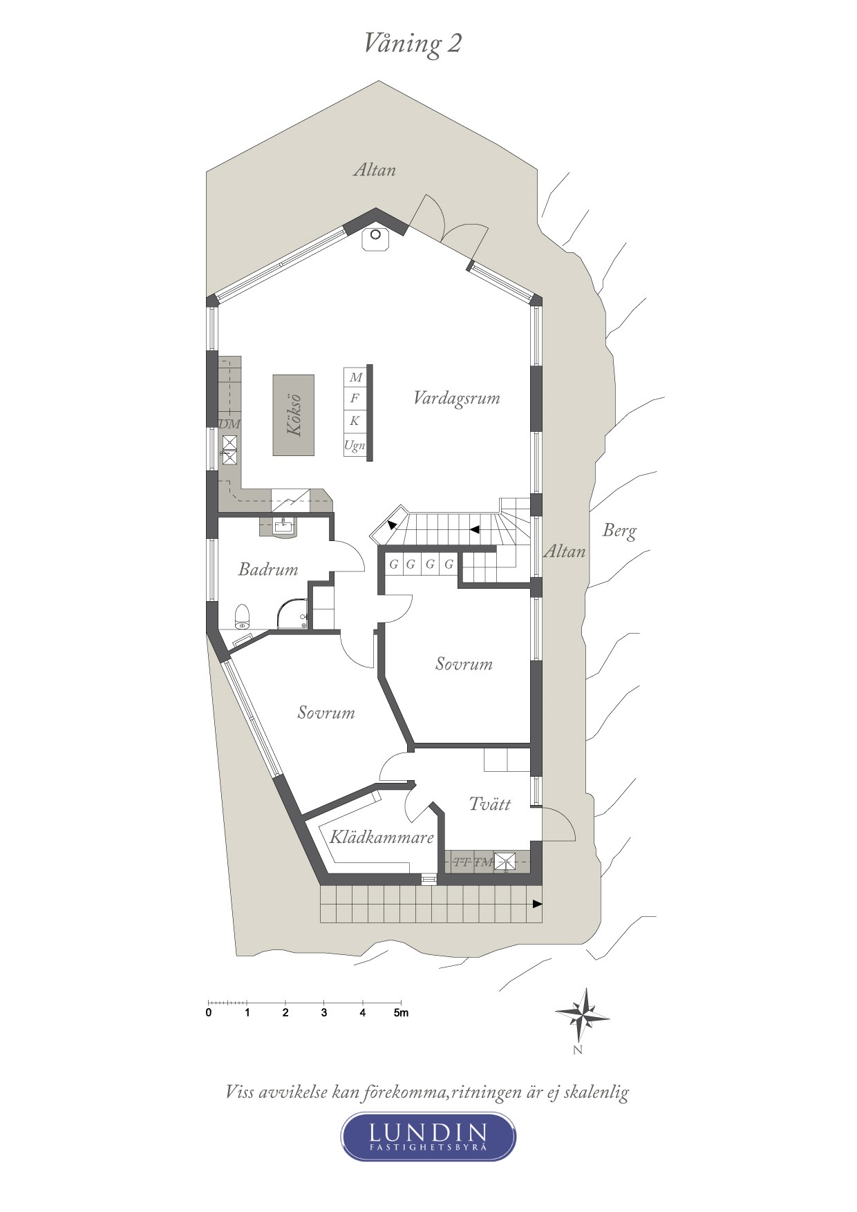 Planlösning våning 2