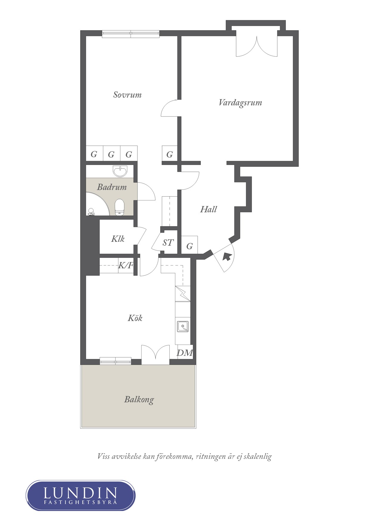 Planritning 1 Teknologgatan 2