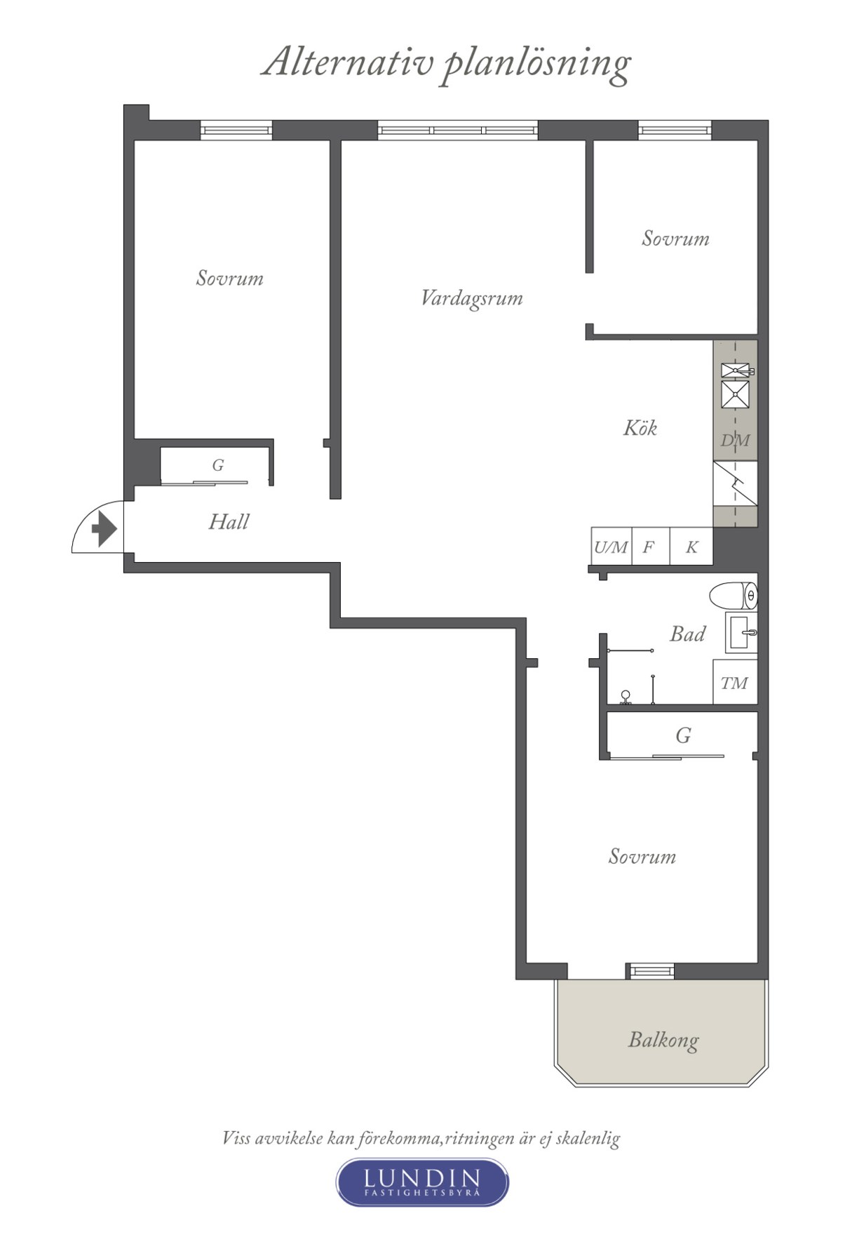 Alternativ Planlösning