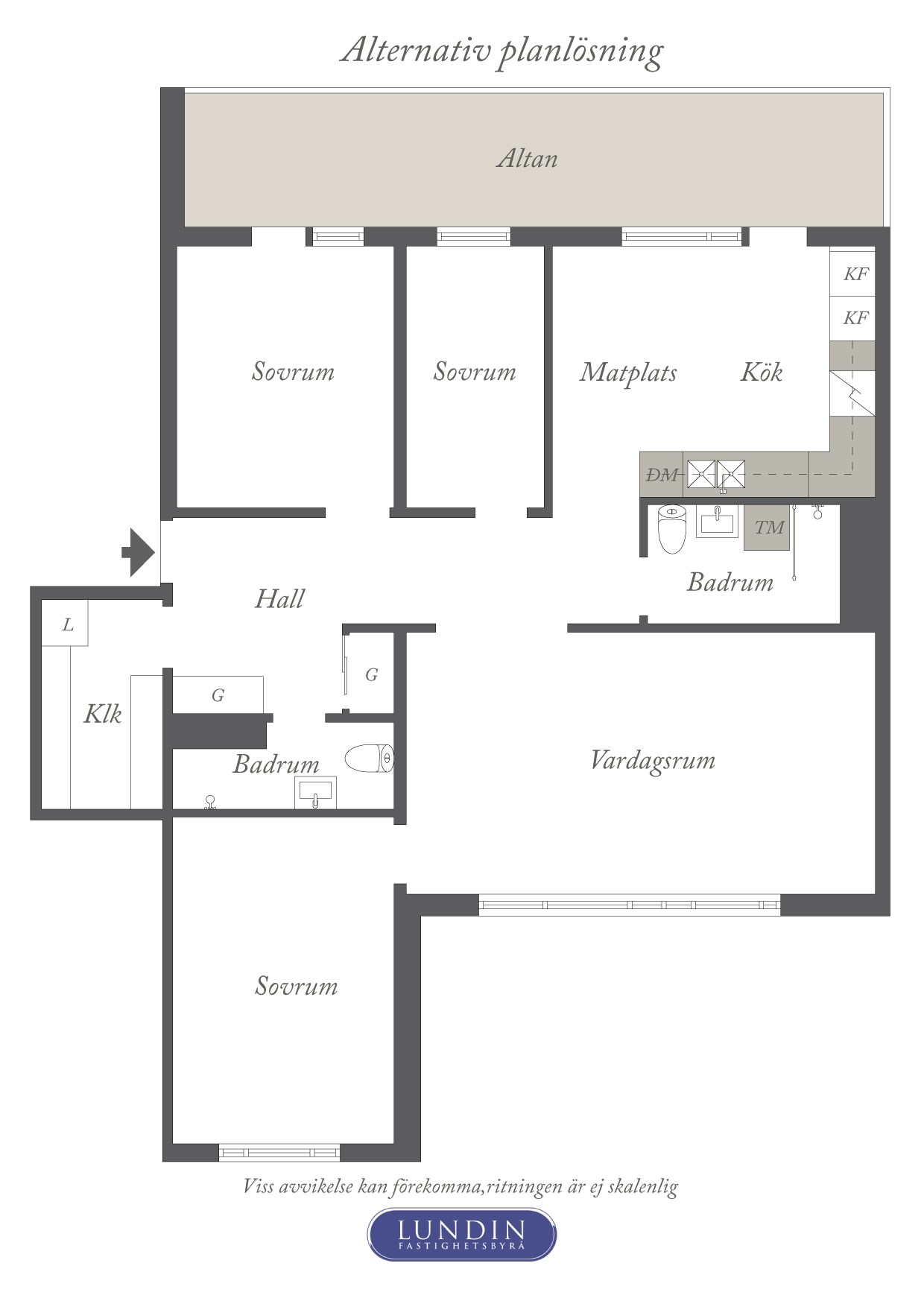Planritning 2 Stampgatan 58B