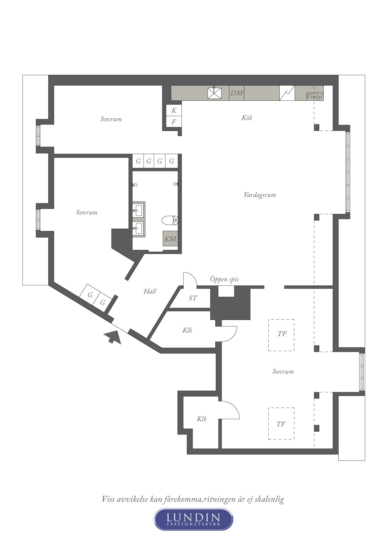 Planritning 1 Olivedalsgatan 29