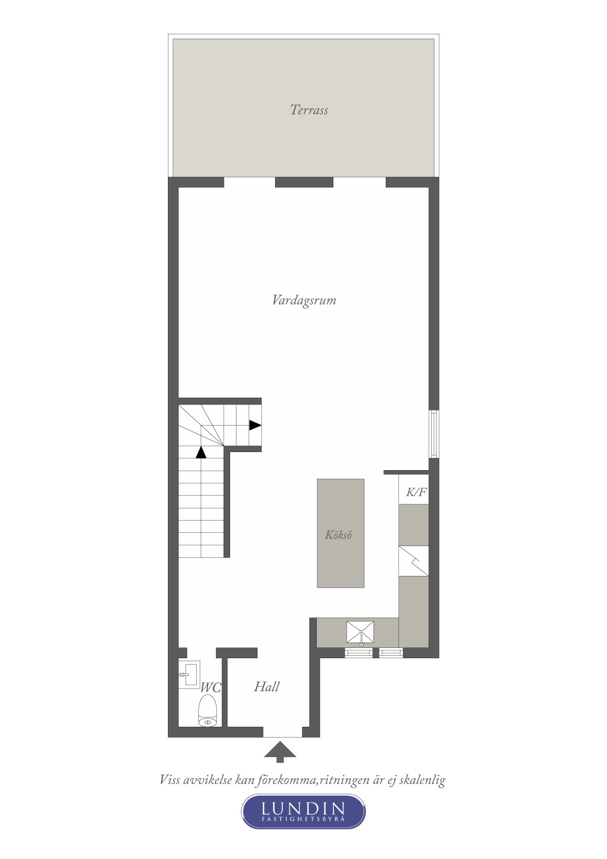 Planritning 1 Stora Gårda 45