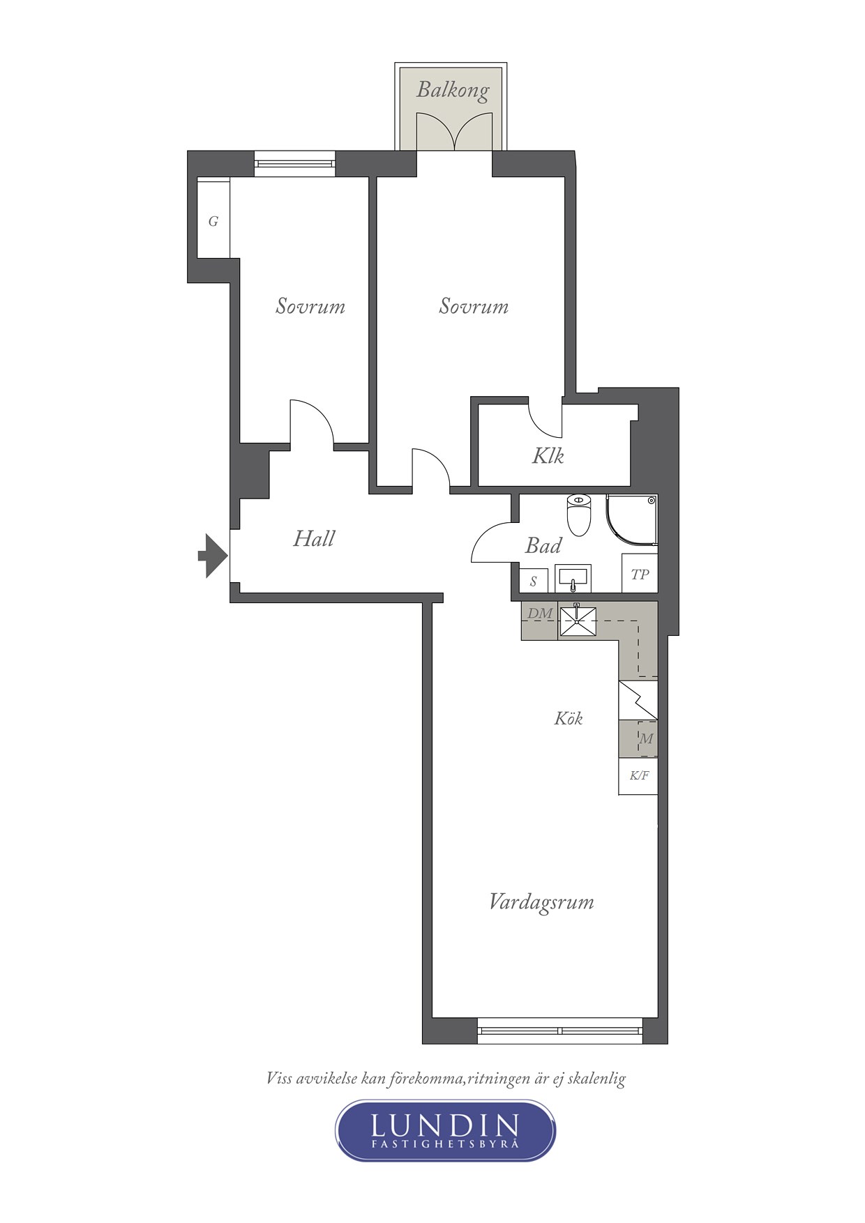 Planritning 1 Lagerströmsplatsen 4