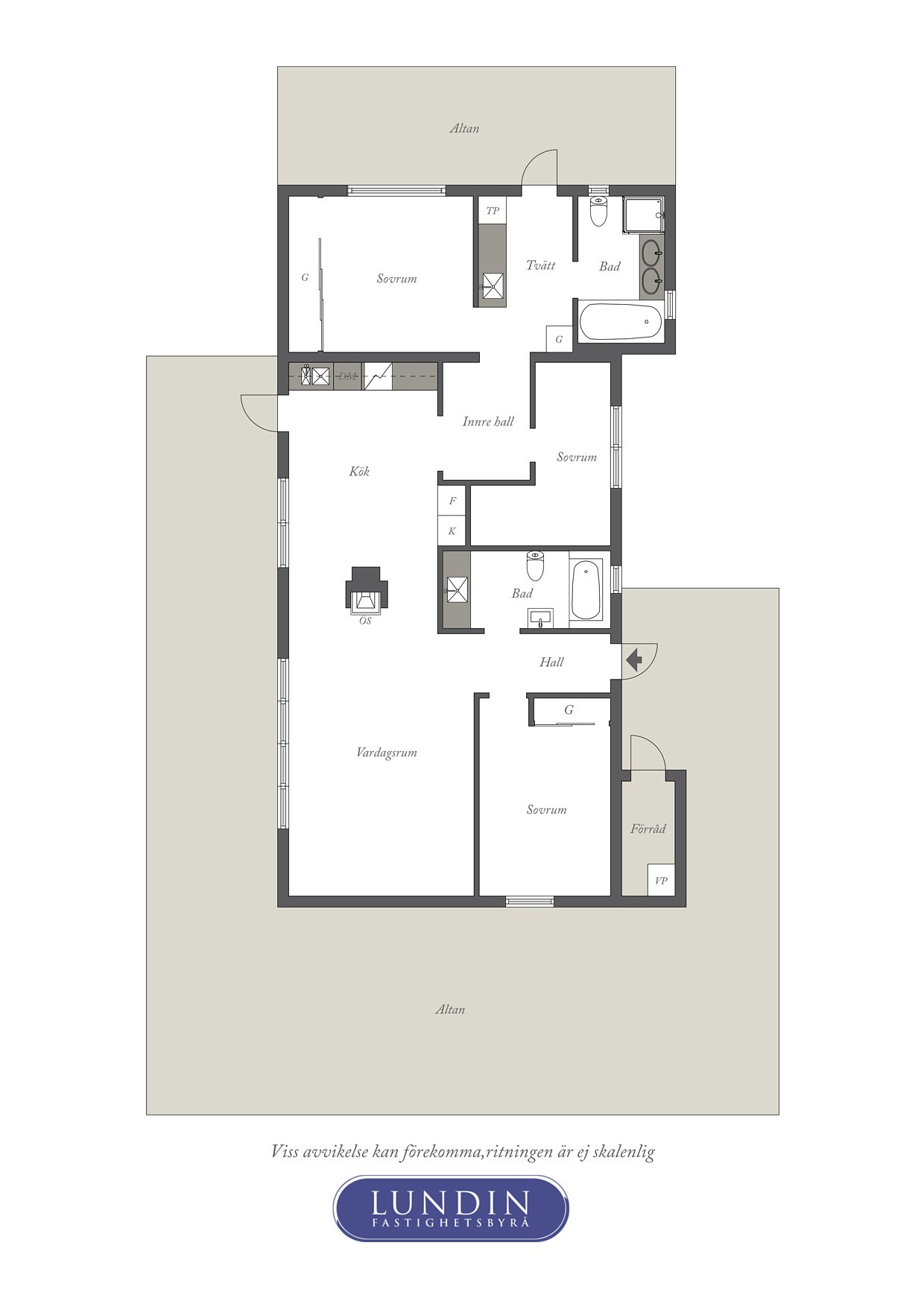 Planritning 1 Nytorpsvägen 7