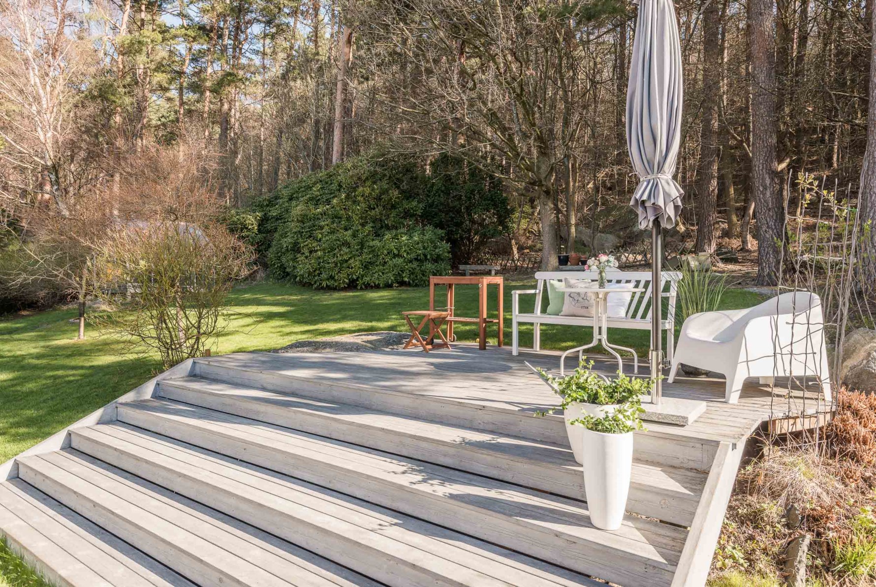 Altan i soligt läge