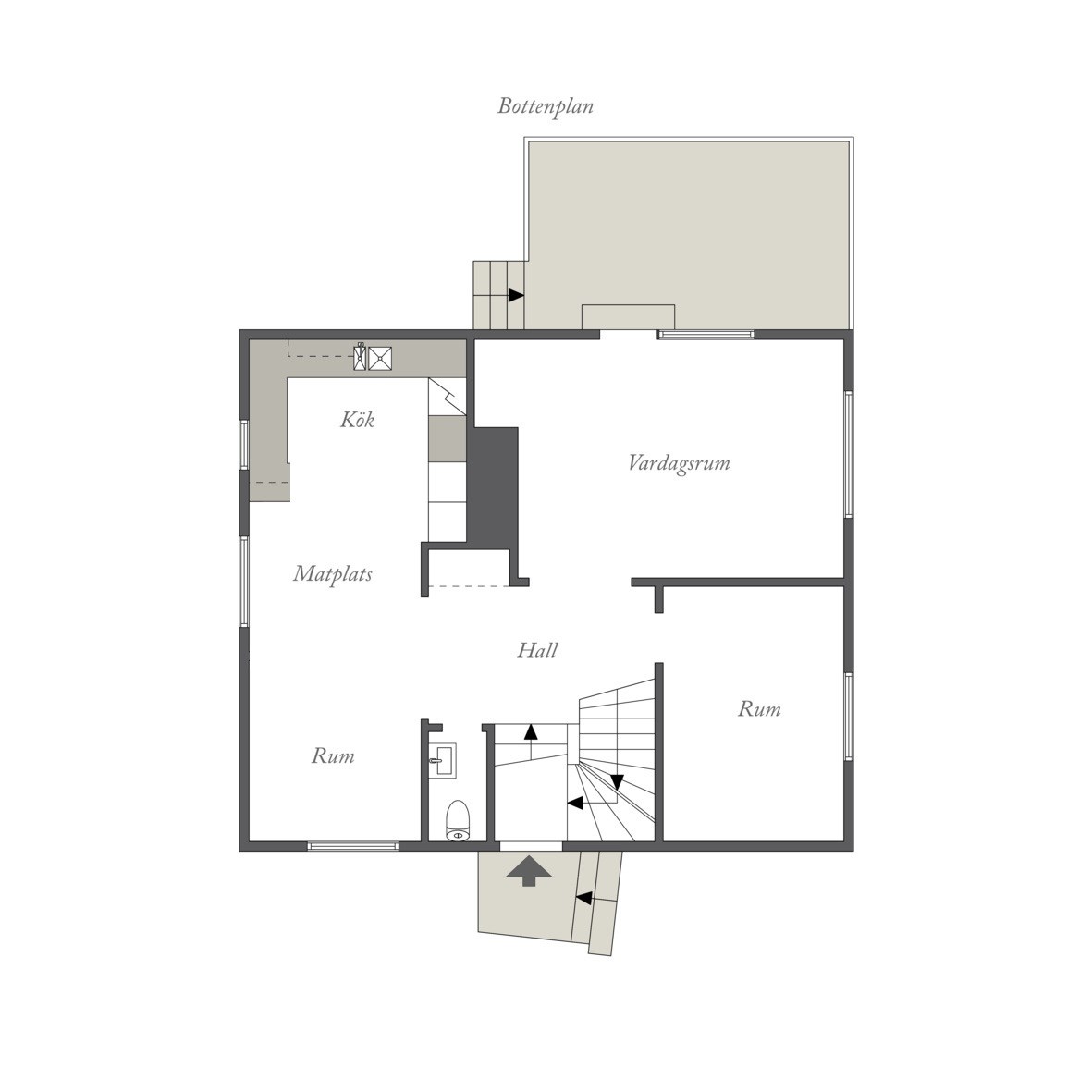 Planritning 2 Safjällsgatan 29