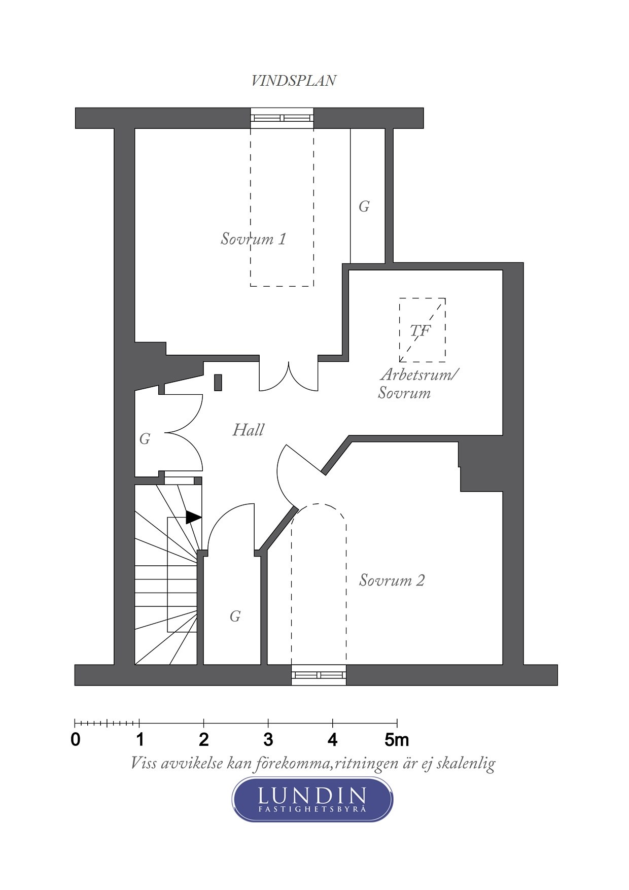 Planritning 2 Silverkällegatan 4B