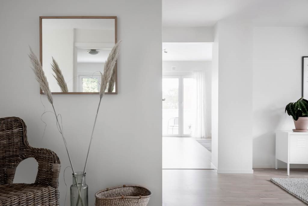 Lågupplöst Från rummet når du bostadens härliga kök