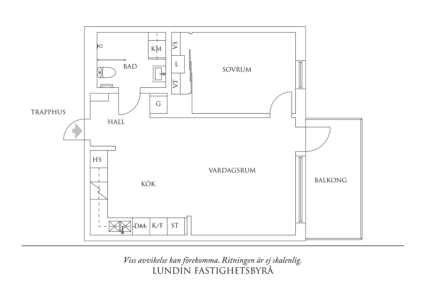 Planritning 1 Rundbäcksgatan 20