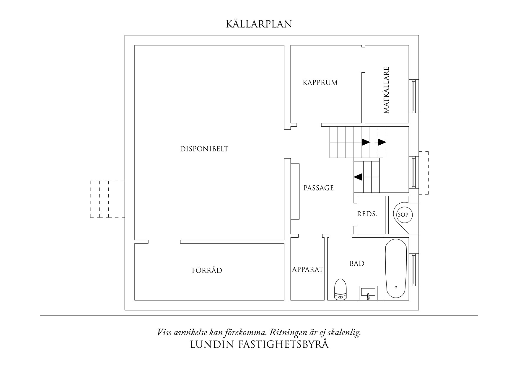 Planritning 2 Korsklevegatan 36