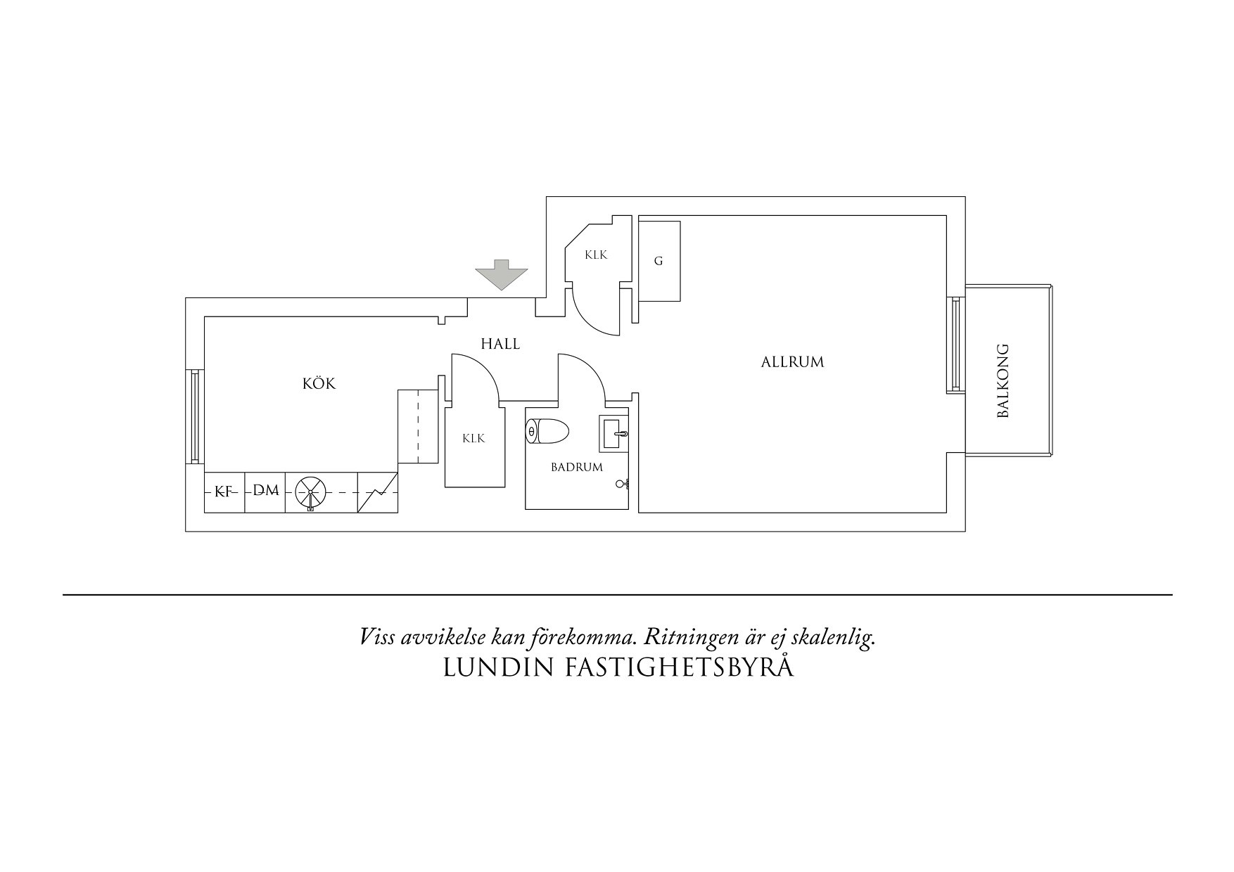 Planritning 1 Guldpokalsgatan 6B