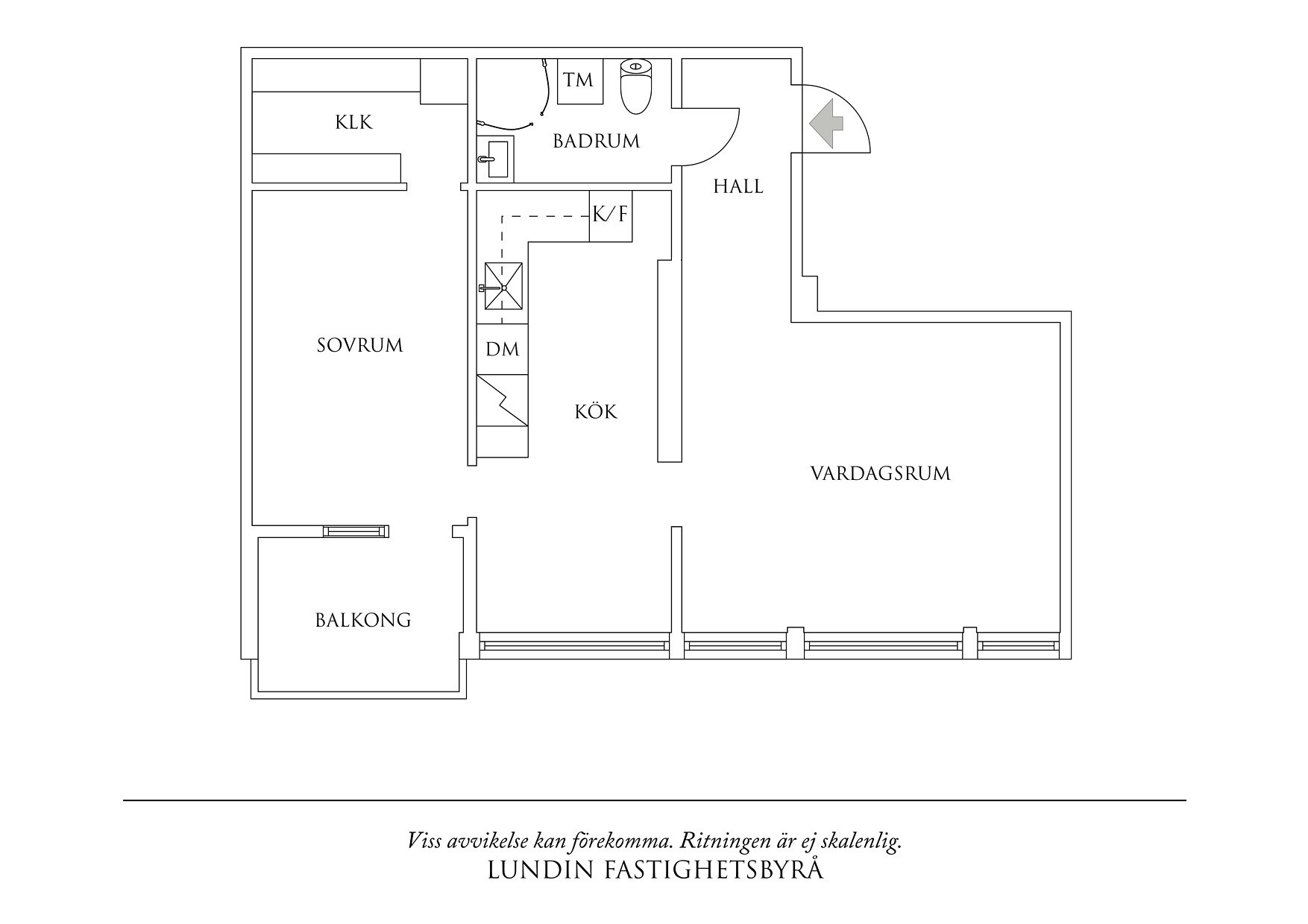 Planritning 1 Nordostpassagen 37