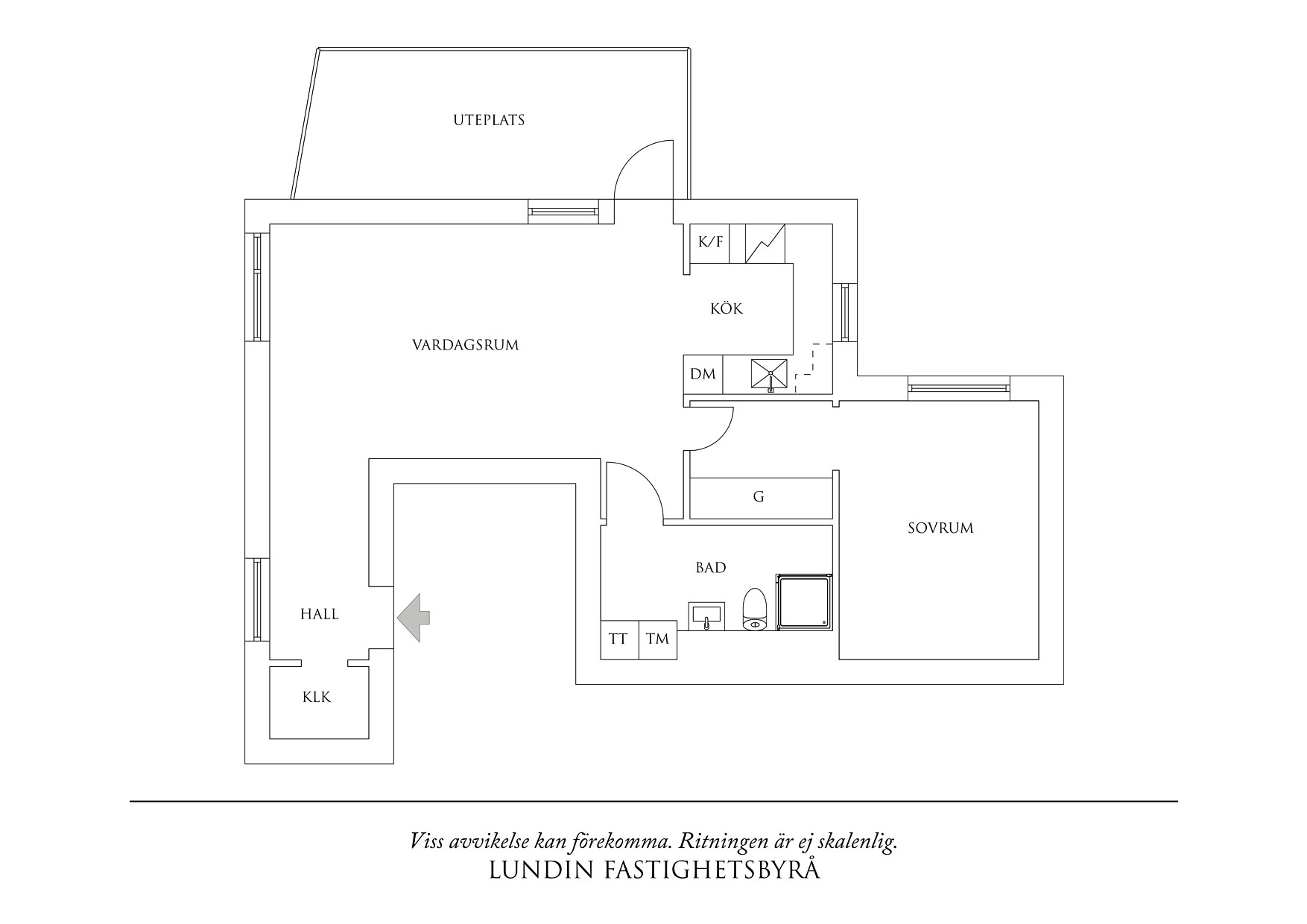 Planritning 1 Monsungatan 28