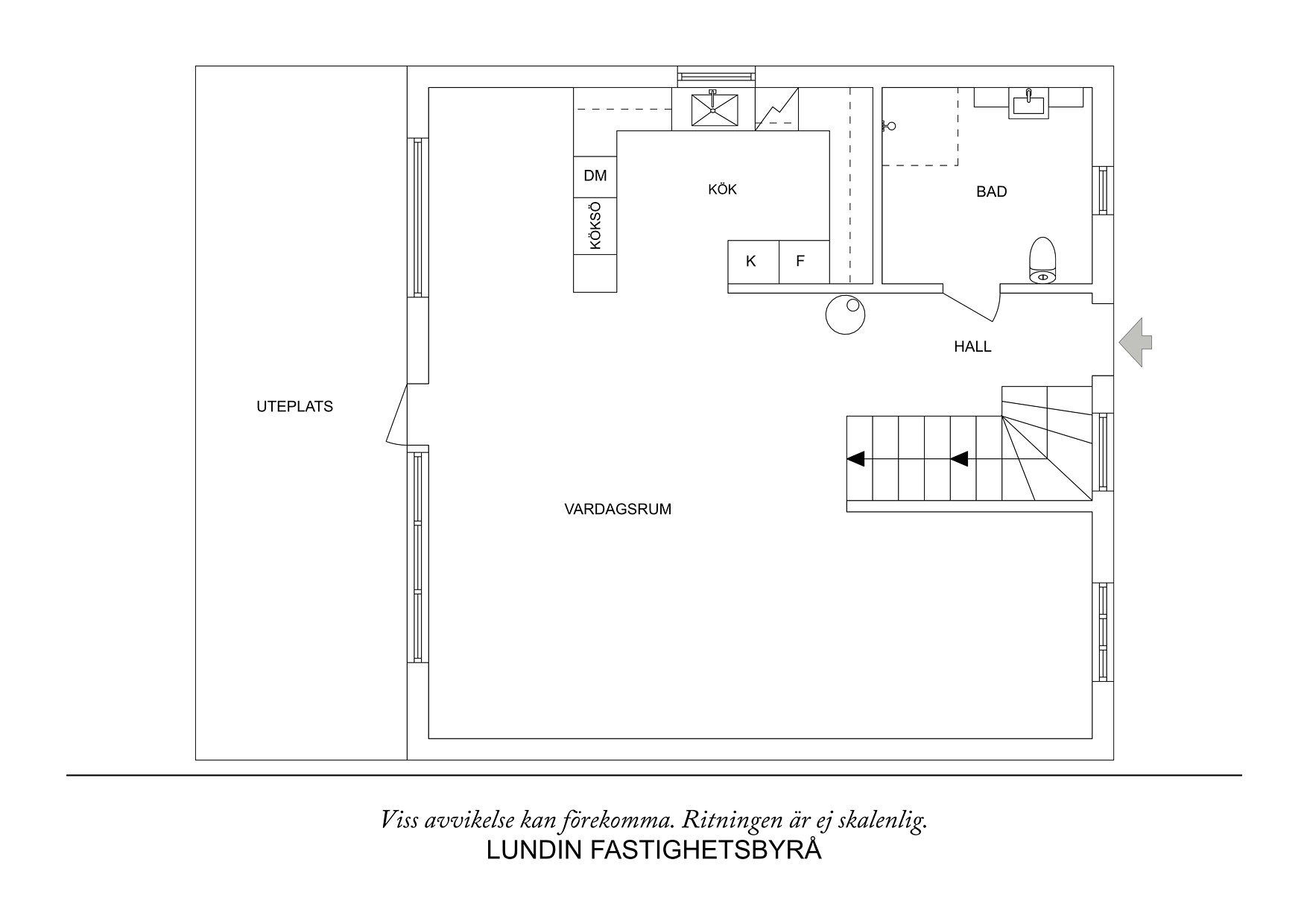 Planritning 2 Jans Väg 16
