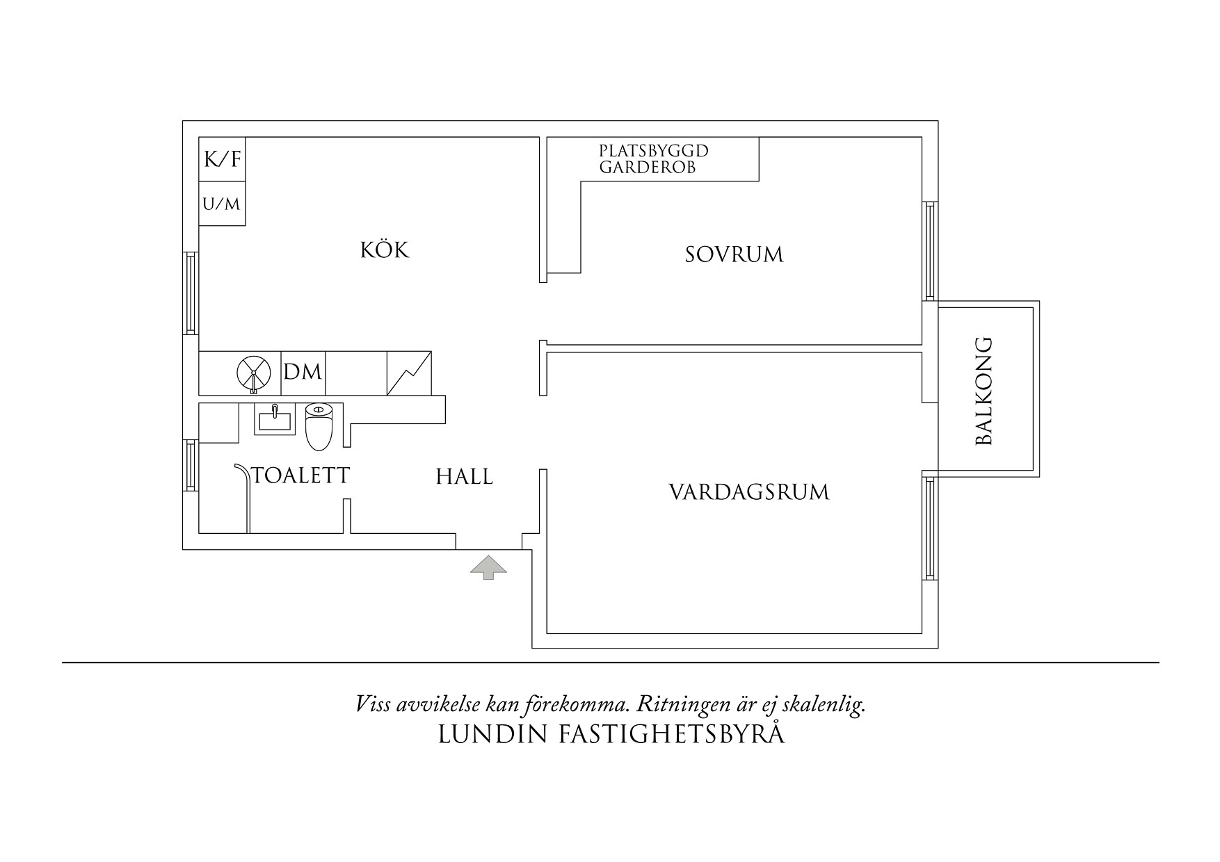 Planritning 1 Toppsegelsgatan 15