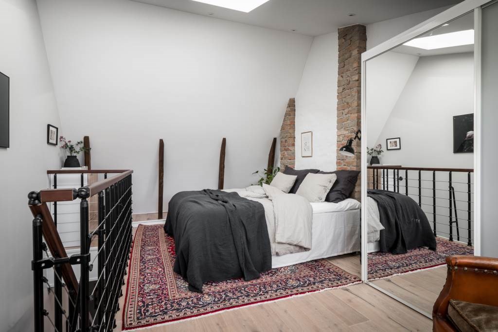 Lågupplöst Samma golv pryder plan två