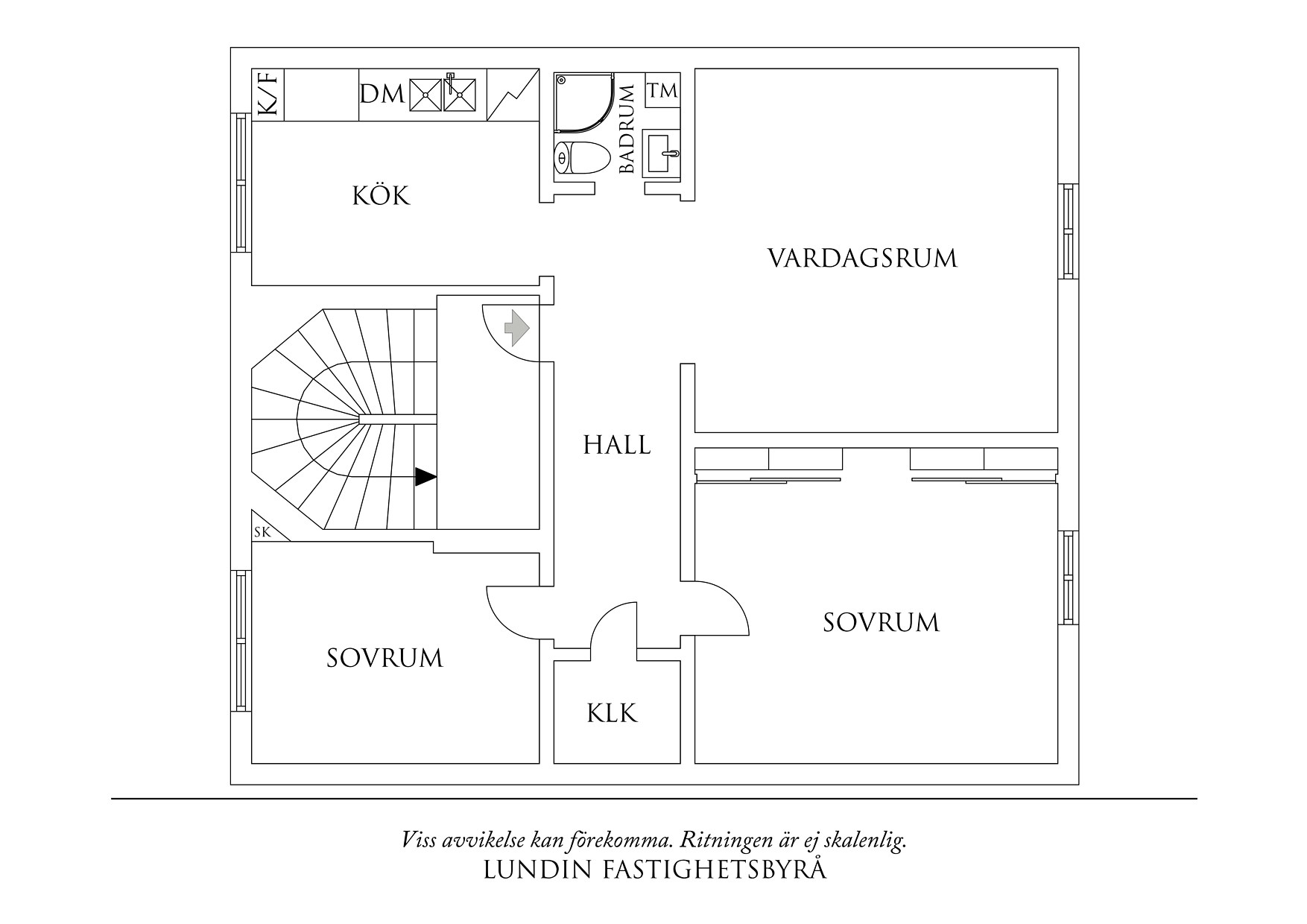 Planritning 1 Hjalmar Brantingsgatan 21d