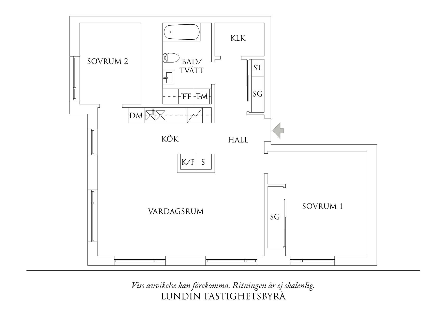 Planritning 1 Astris Gata 62