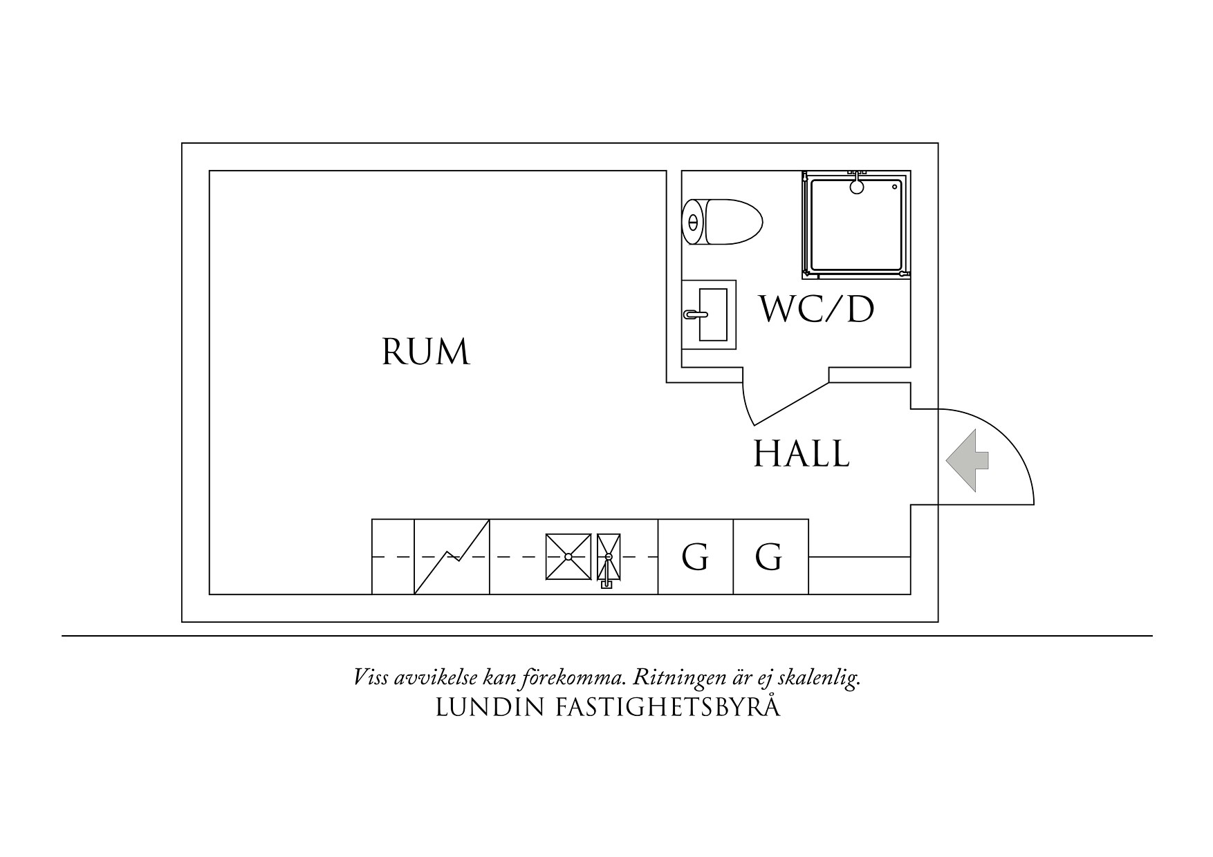 Planritning 1 Mattssonsliden 14