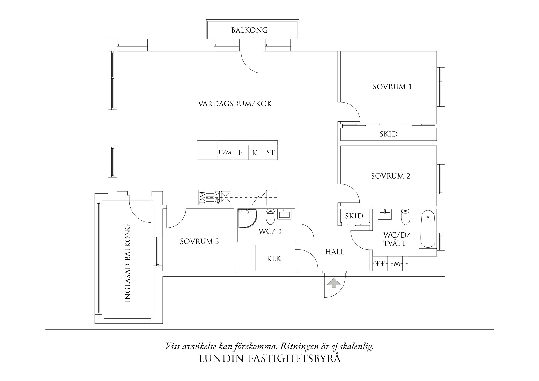 Planritning 1 Monsungatan 70