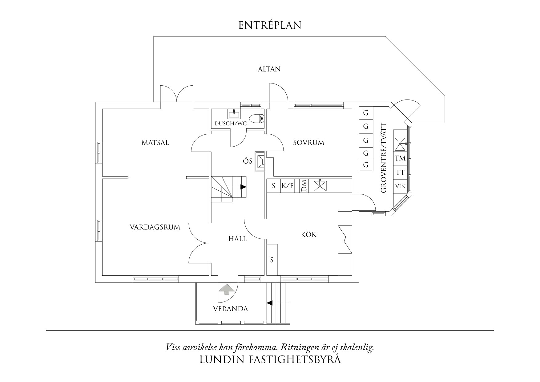 Planritning 1 Sträveliden 43
