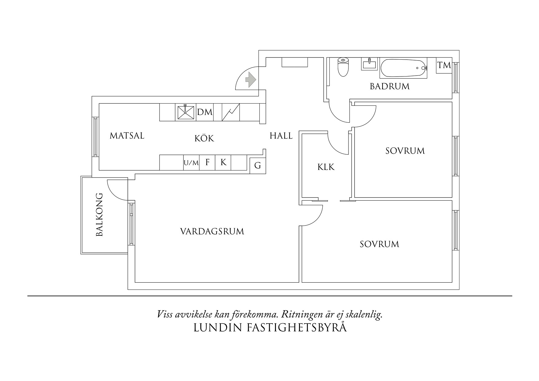 Planritning 1 Bergkristallsgatan 44