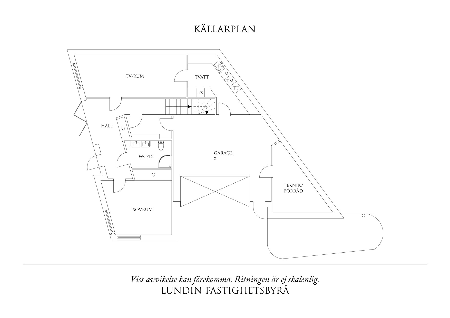 Planlösning Källarplan