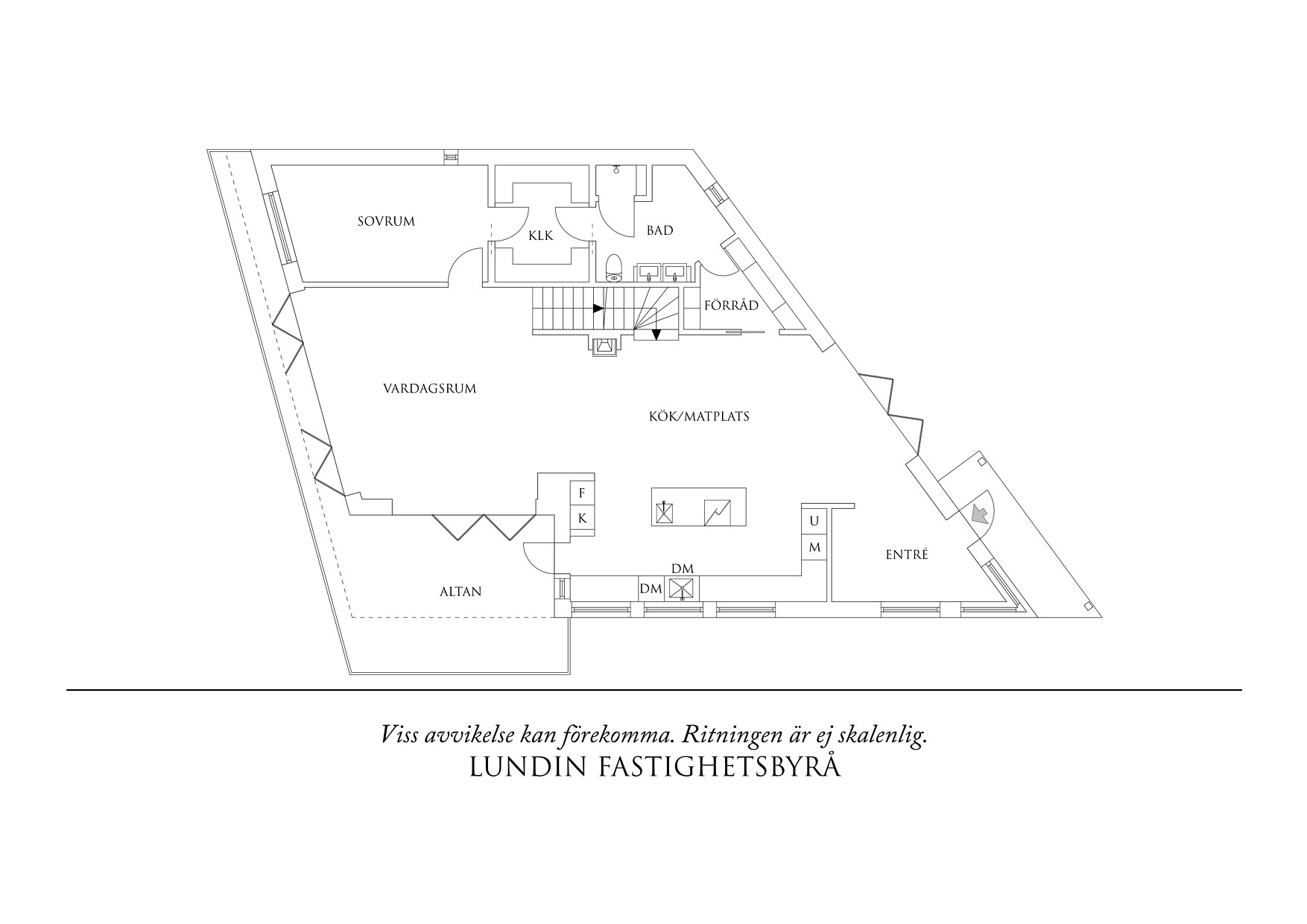 Planlösning Entréplan