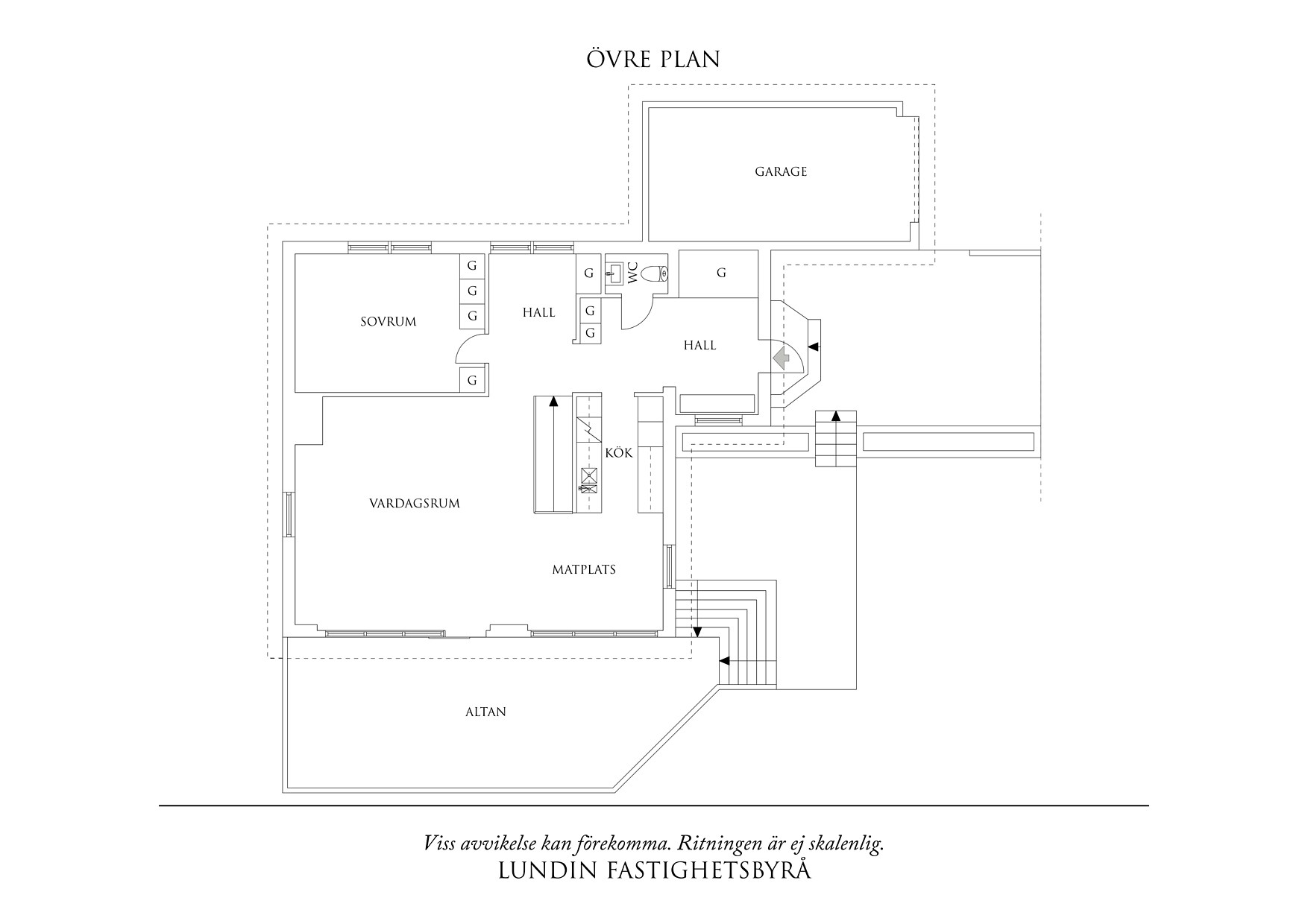 Planritning 1 Anders Mattssonsgatan 40a