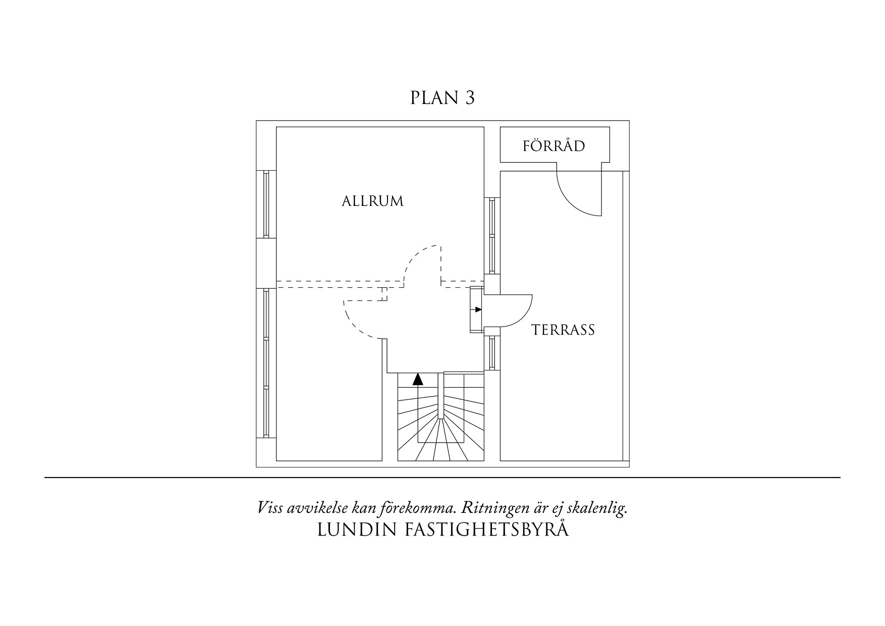 Planritning 3 Rositas Gata 3