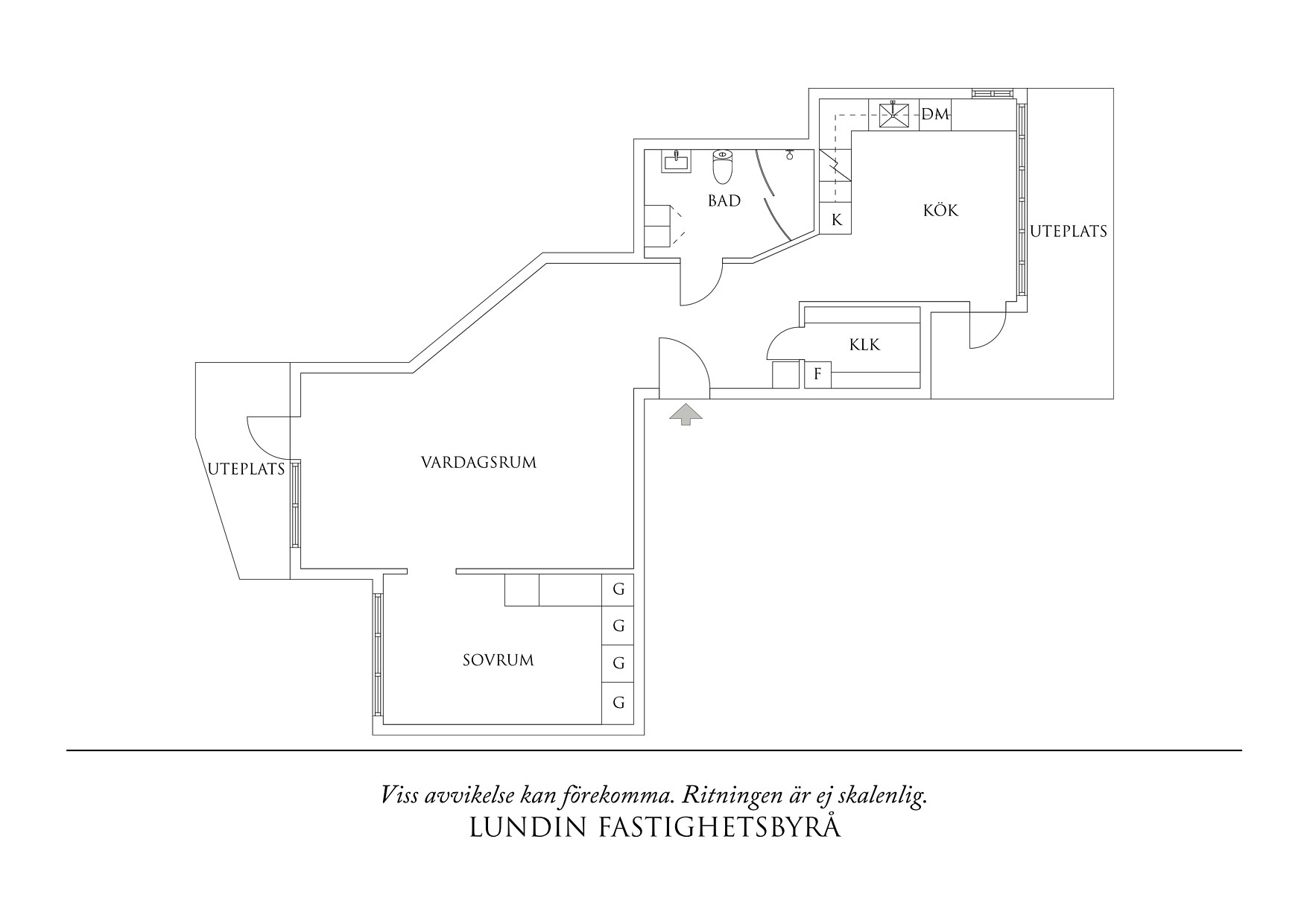 Planritning 1 Kapplandsgatan 66