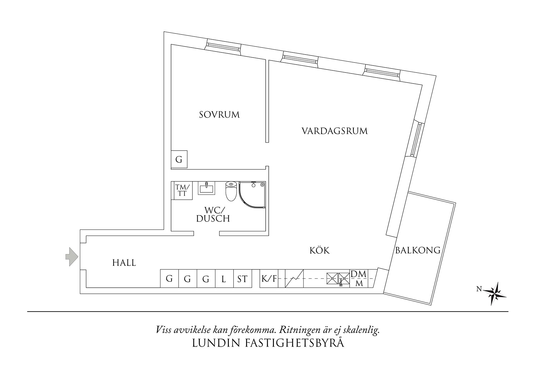 Planritning 1 Götaverksgatan 20