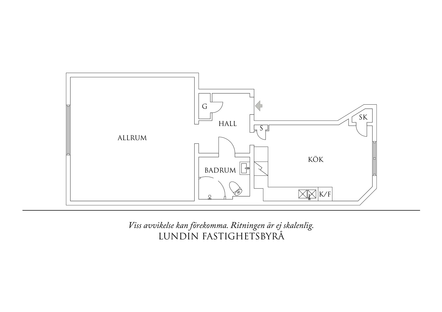 Planritning 1 Rambergsvägen 5B