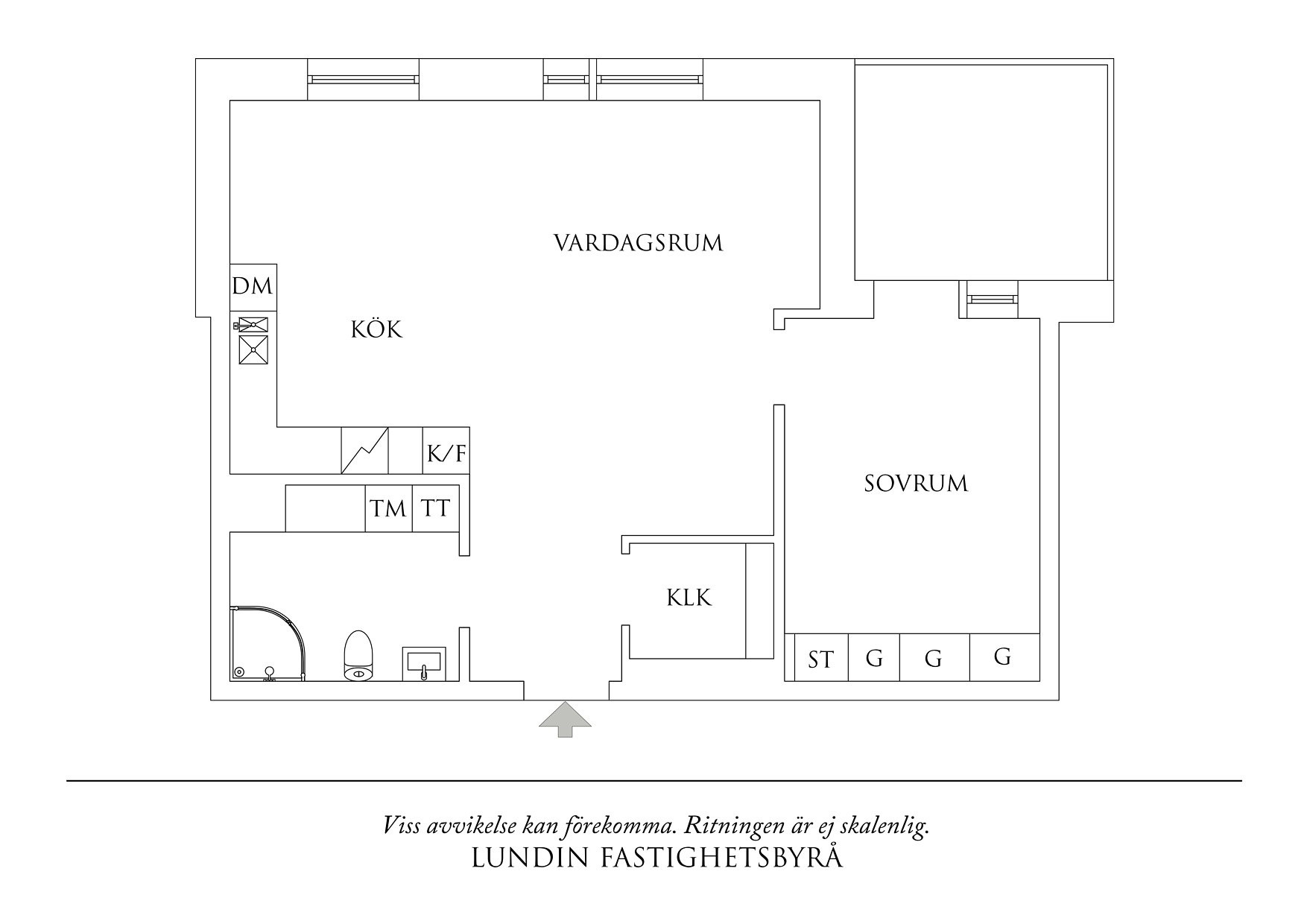 Planritning 1 Transistorgatan 19
