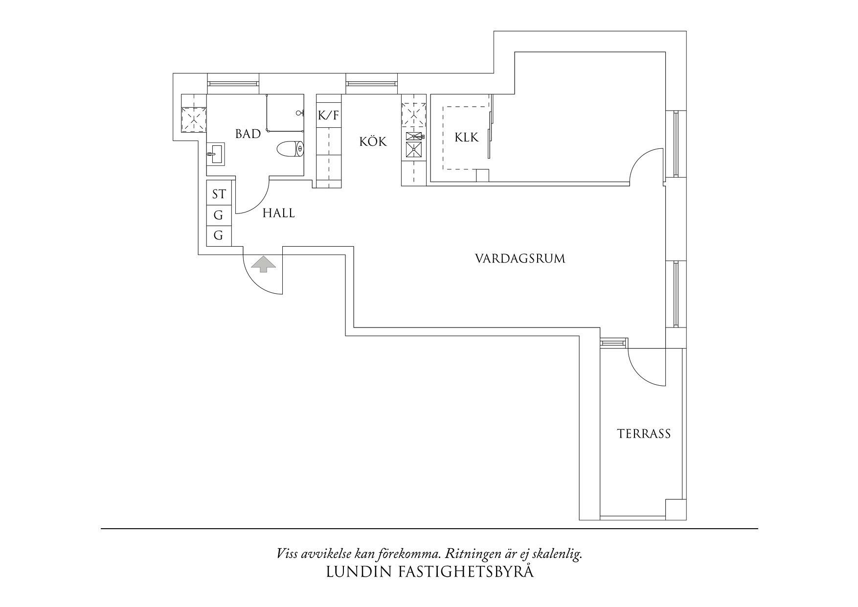 Planritning 1 Ostindiefararen 19