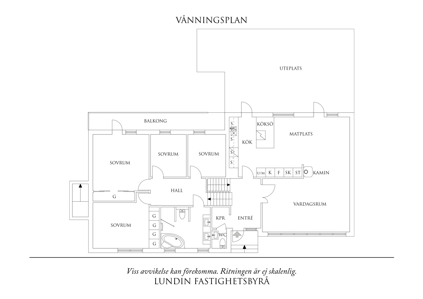 Planritning 1 Gärdesvägen 29A