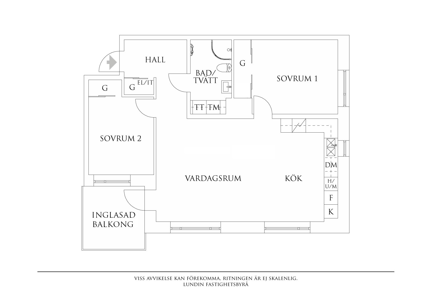 Planritning 1 Ostindiefararen 17