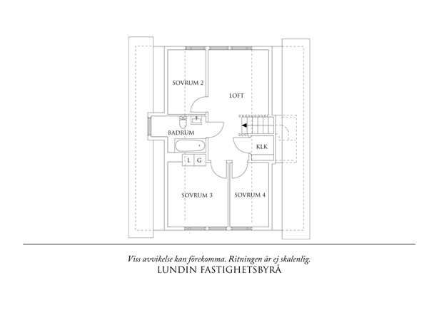 Planritning 2 Fågelstensvägen 204