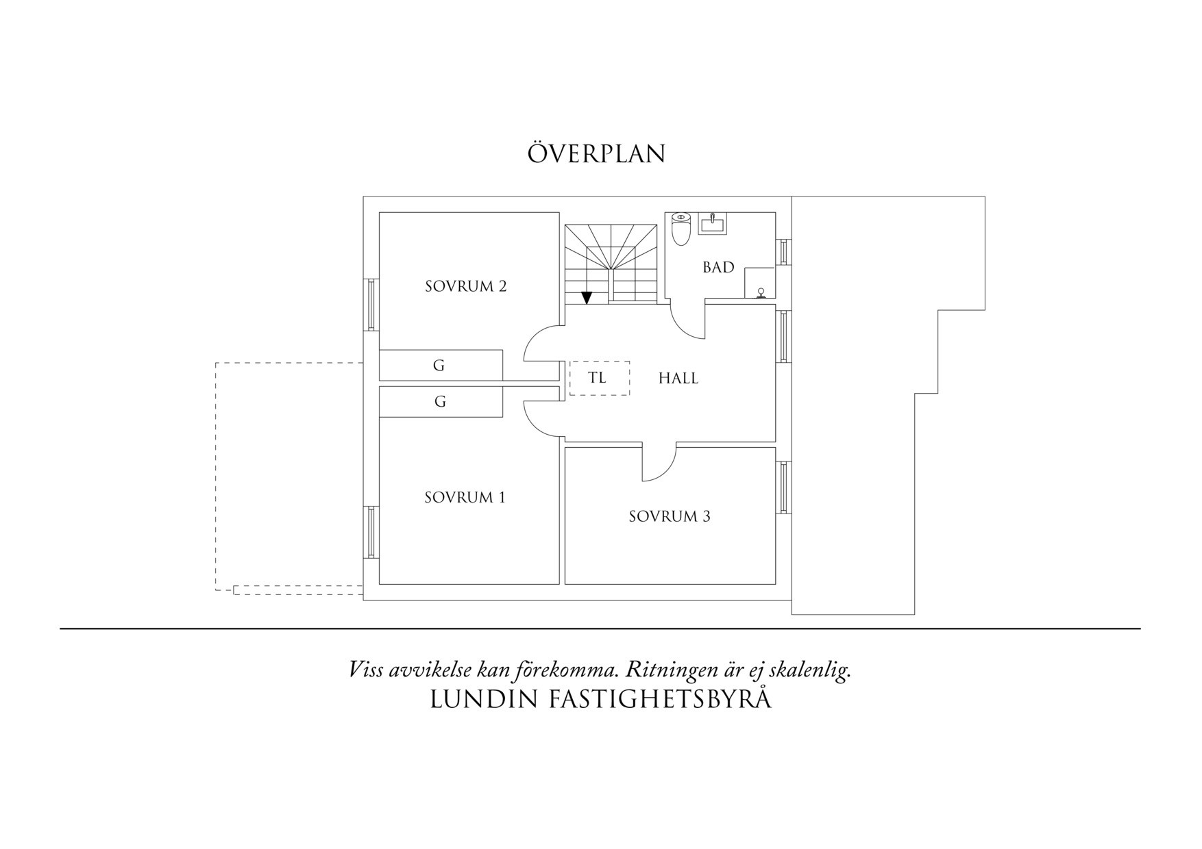 Planritning 2 Dälavägen 85