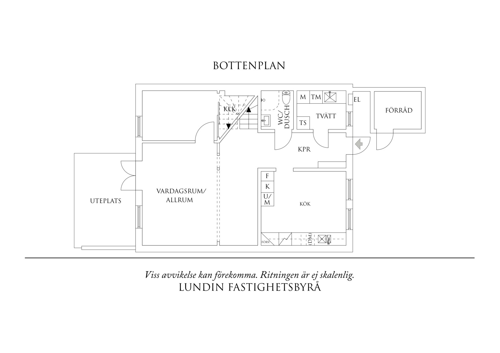 Planritning 1 Dälavägen 85