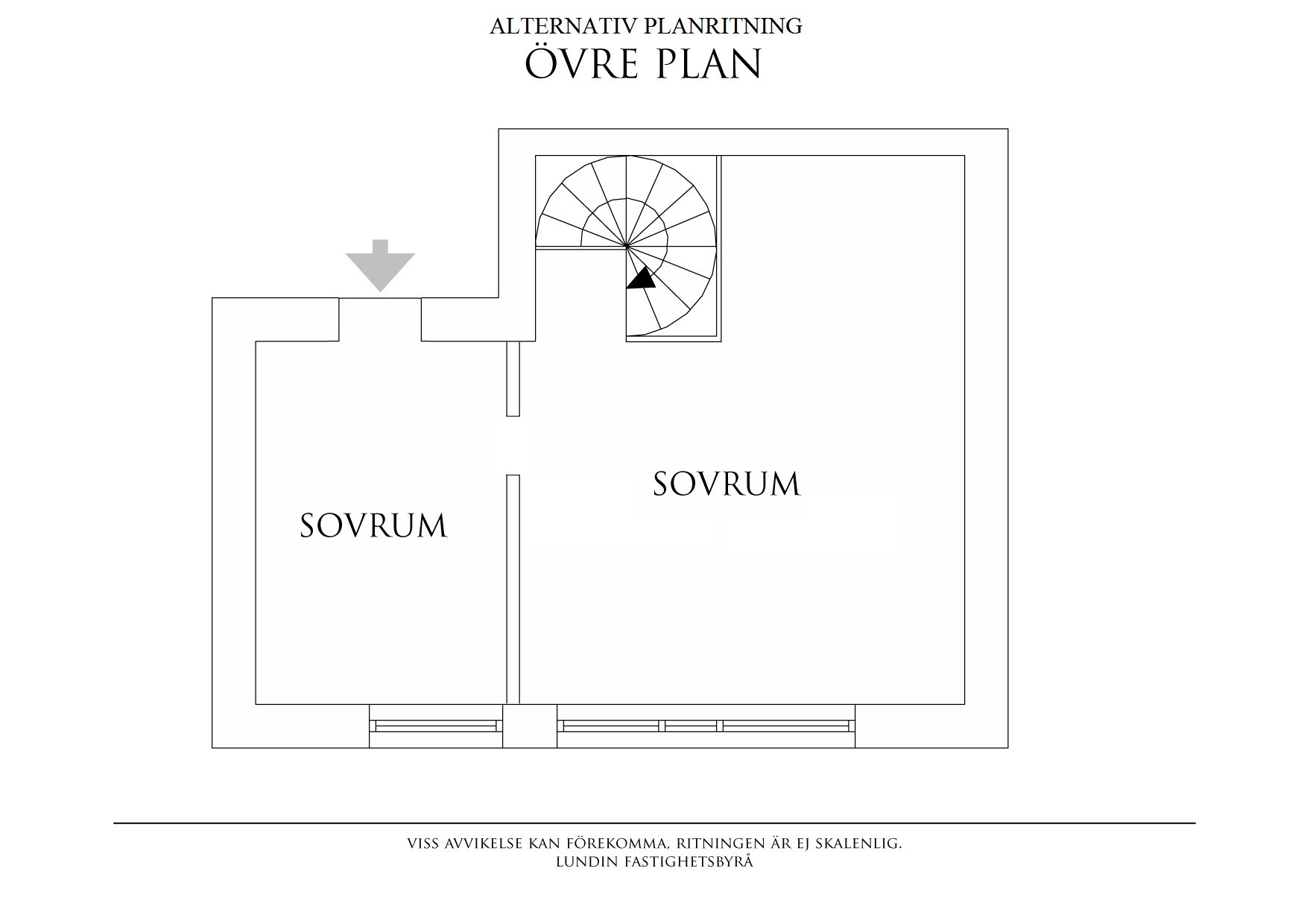 Planritning 3 Birkagatan 18A