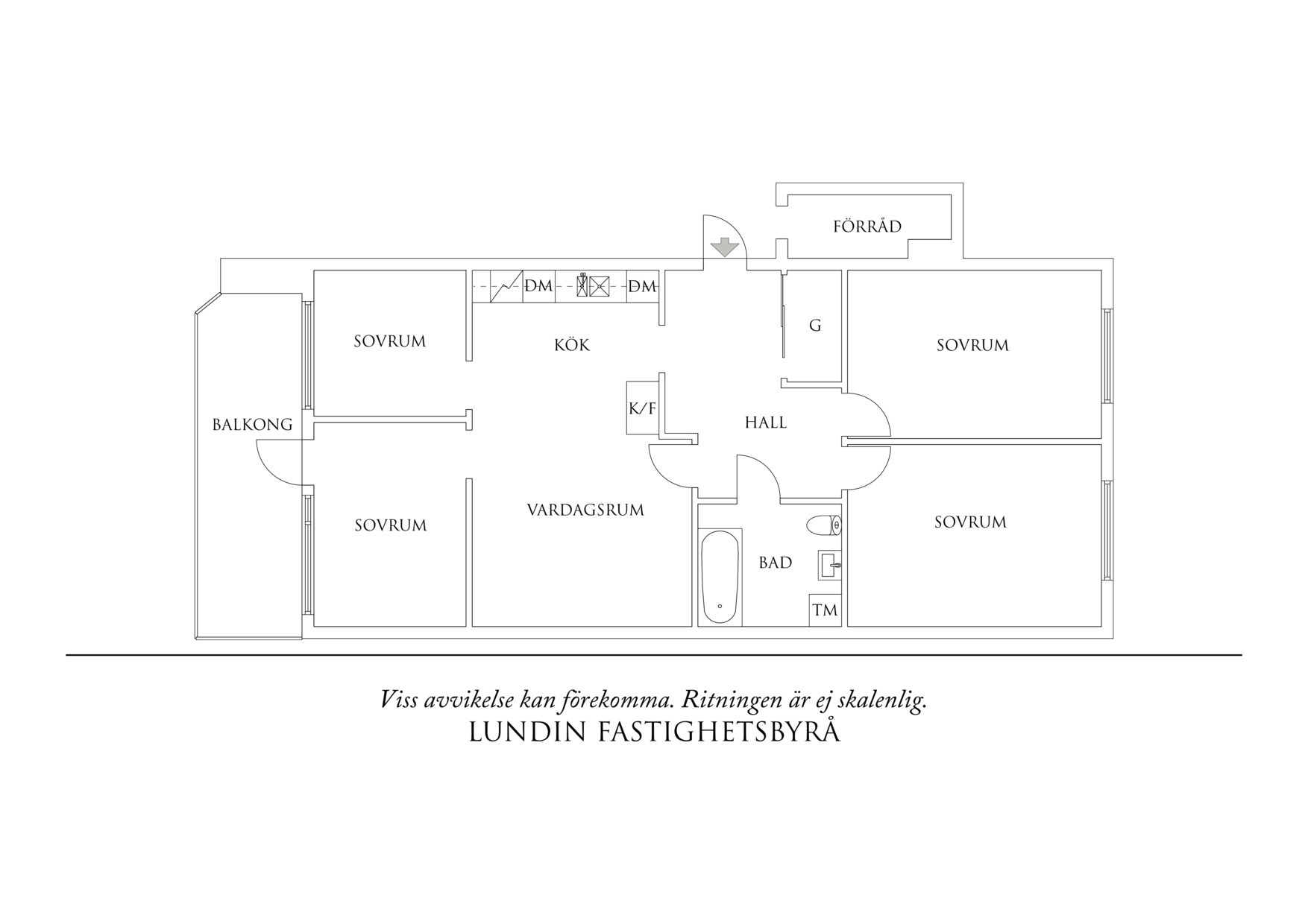 Planritning 1 Bohusgatan 10